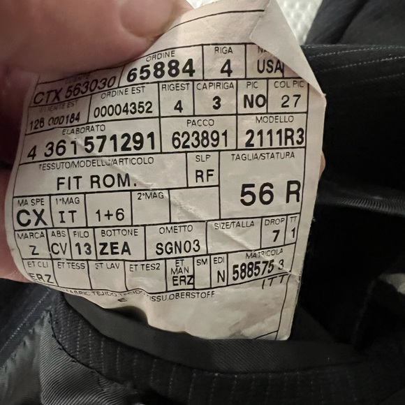 Eemengilado Zegna Blazer. Perfect condition 46R - Picture 5 of 5